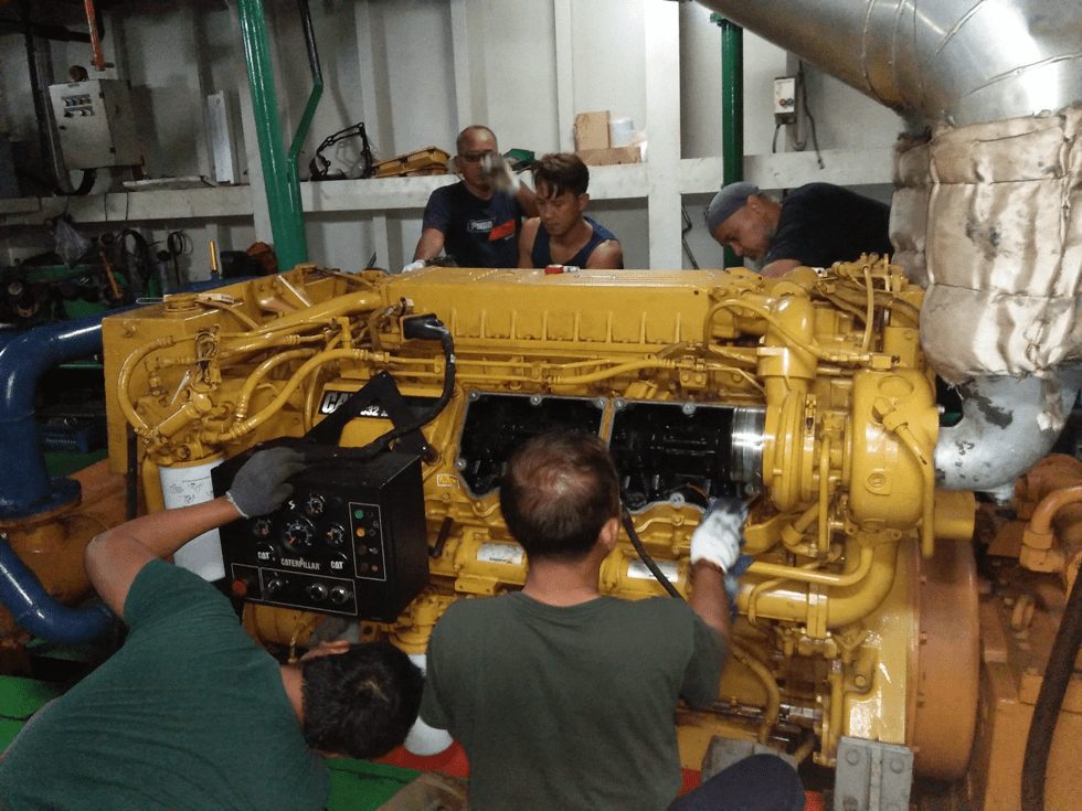 Repair/Recondition Lintas Maritim Jaya.